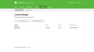 ライセンスマネージャー