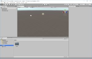 Unity開発画面