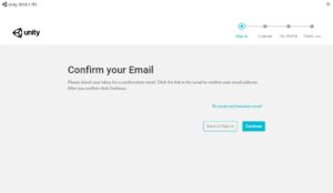 Unityアカウント登録_3