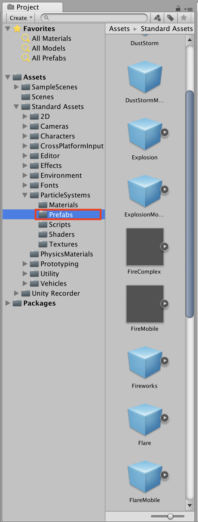ParticleSystemPrefabs