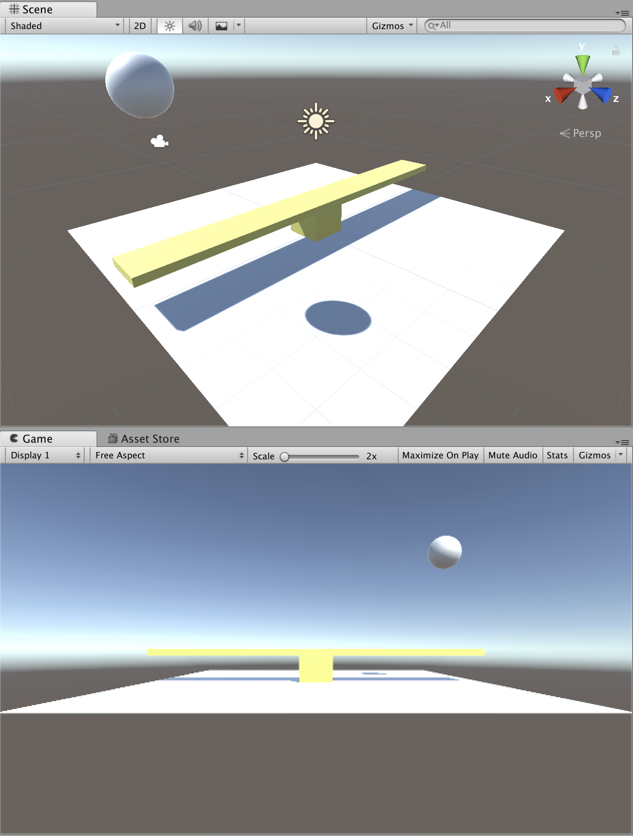 シーソー設置完了