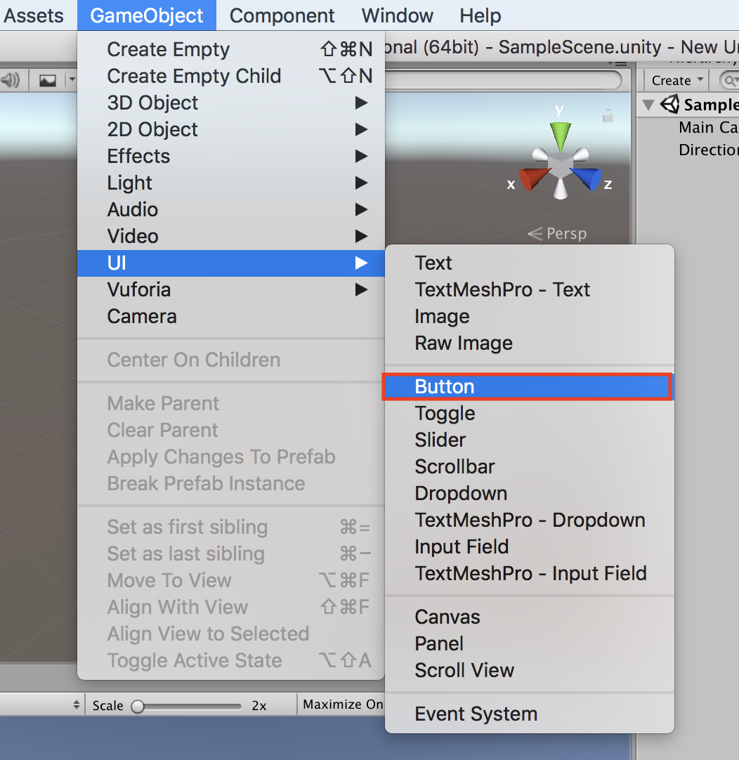 ボタン設置方法