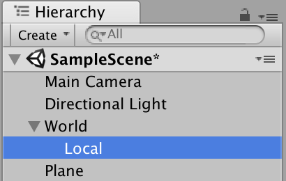 子オブジェクト設定