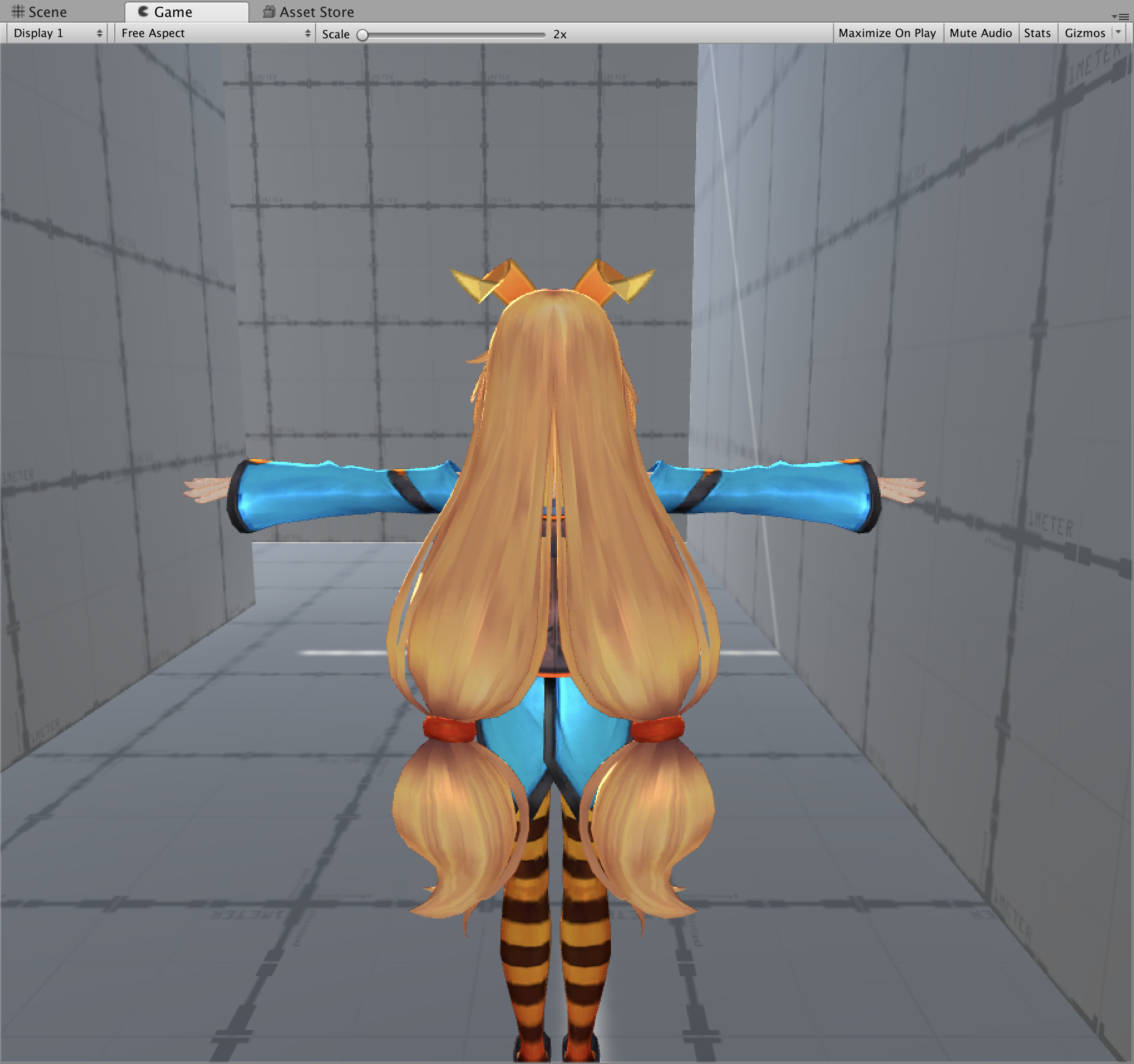 Unityちゃんゲームビュー