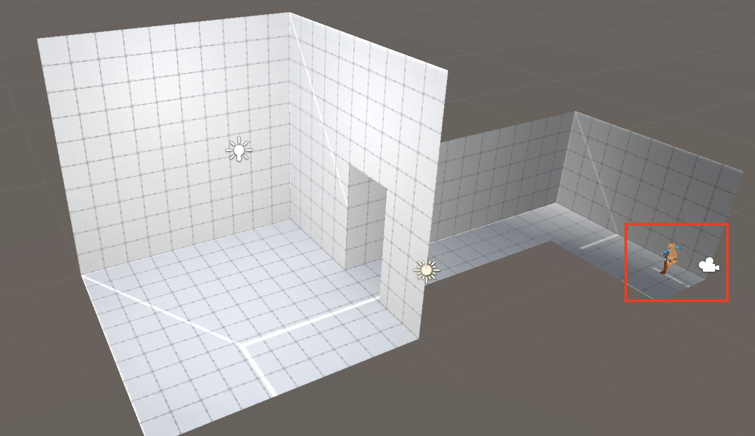 Unityちゃん位置
