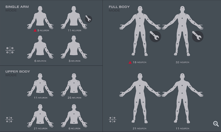 perception neuronセットアップ