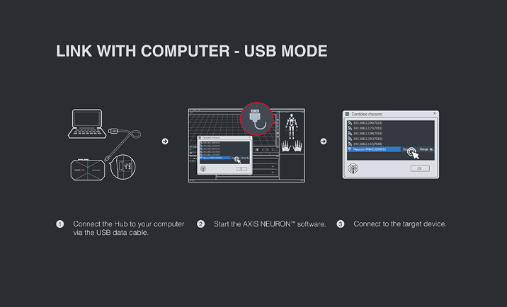 perception neuronセットアップ