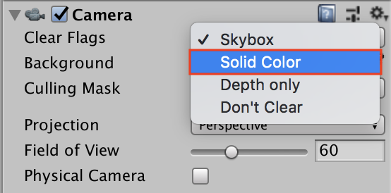 ソリッドカラー選択