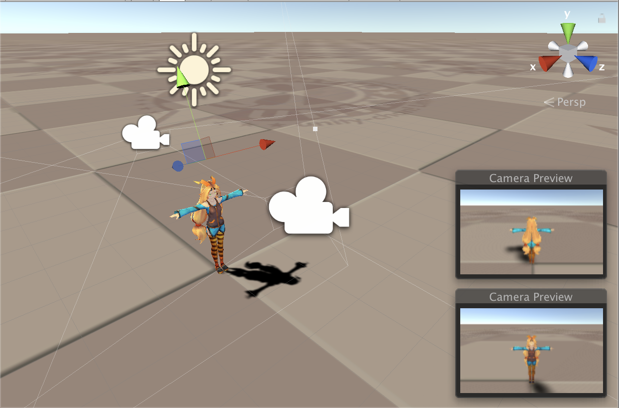 複数カメラ切り替え