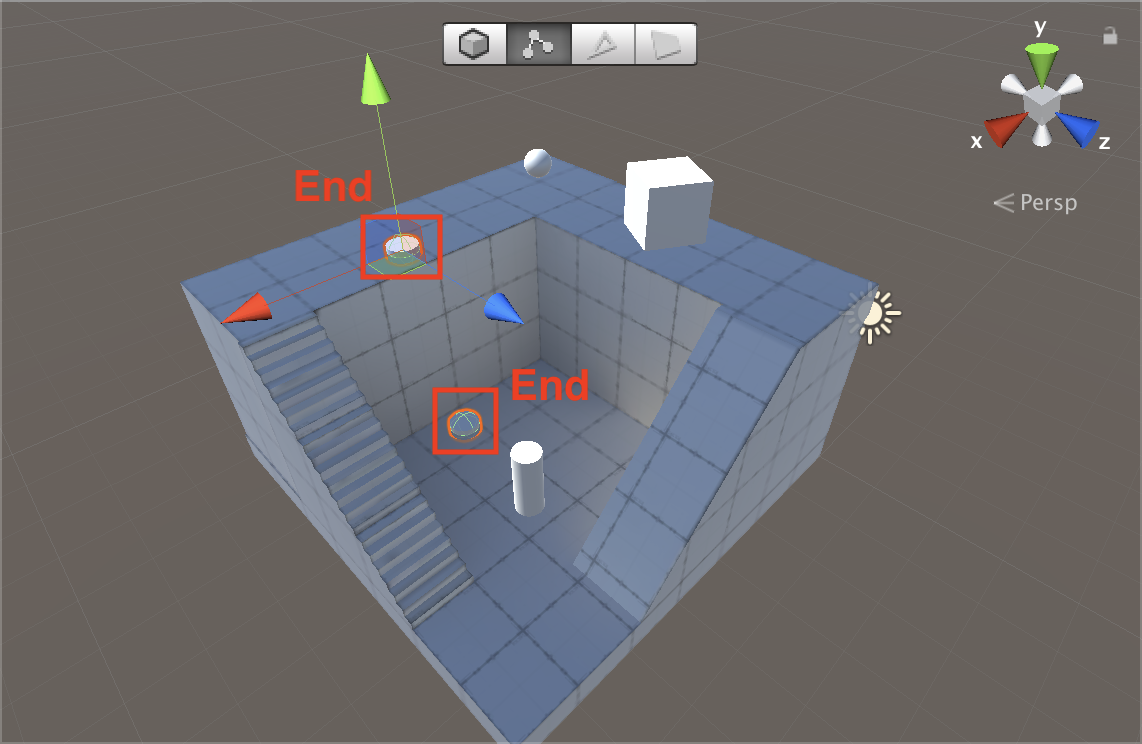 スタートエンド設置
