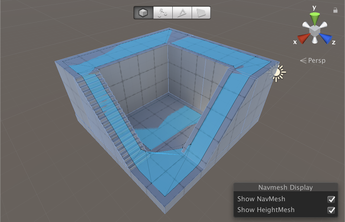 ナビメッシュ構築例