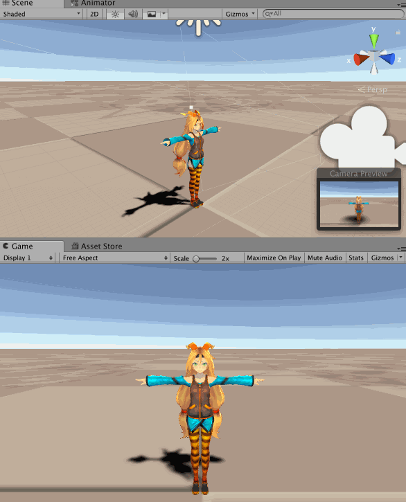 ユニティちゃんパンチ