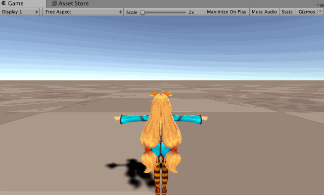 追従アンド回転