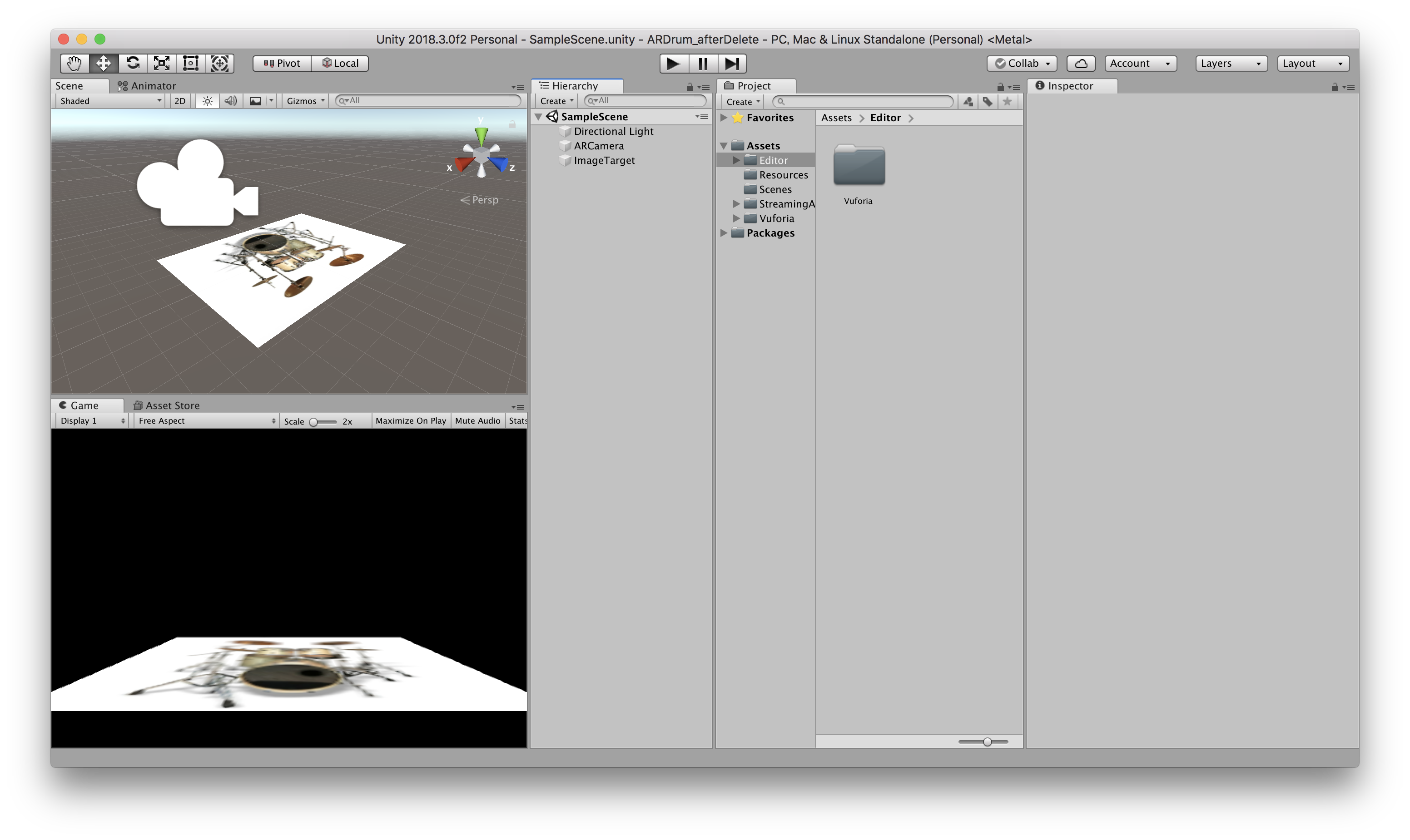 ARアプリ作成現状