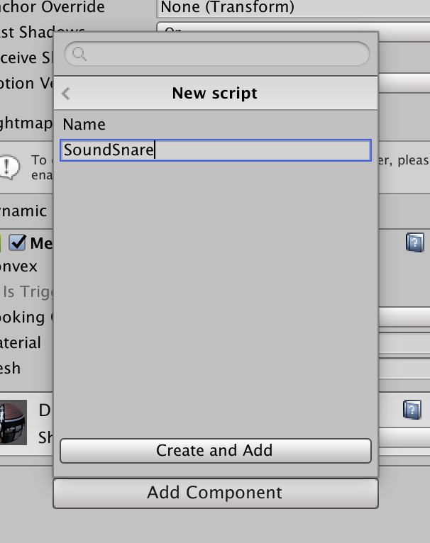 SoundSnareスクリプト作成