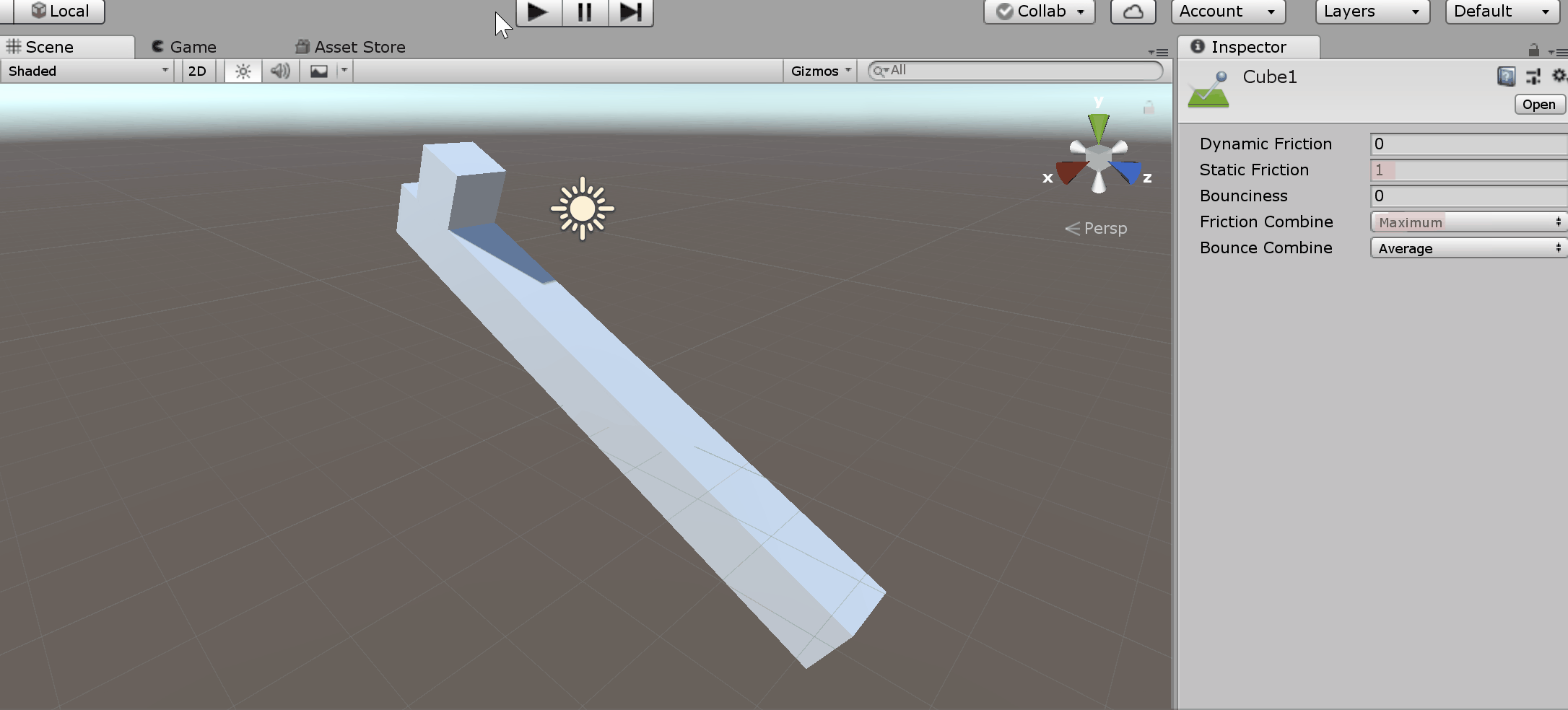 【Unity】物理特性マテリアルを用いた摩擦表現の方法 – XR-Hub