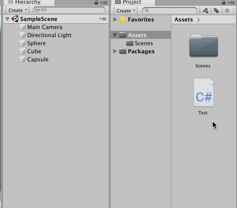スクリプトアタッチ