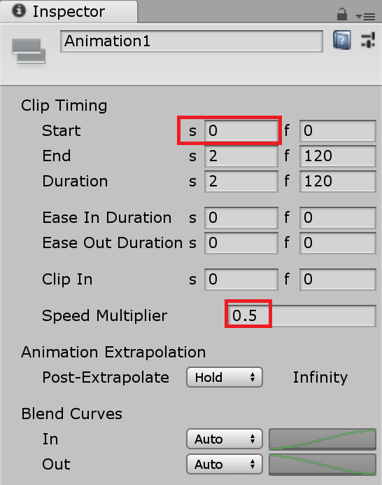 Animation1_Inspector設定