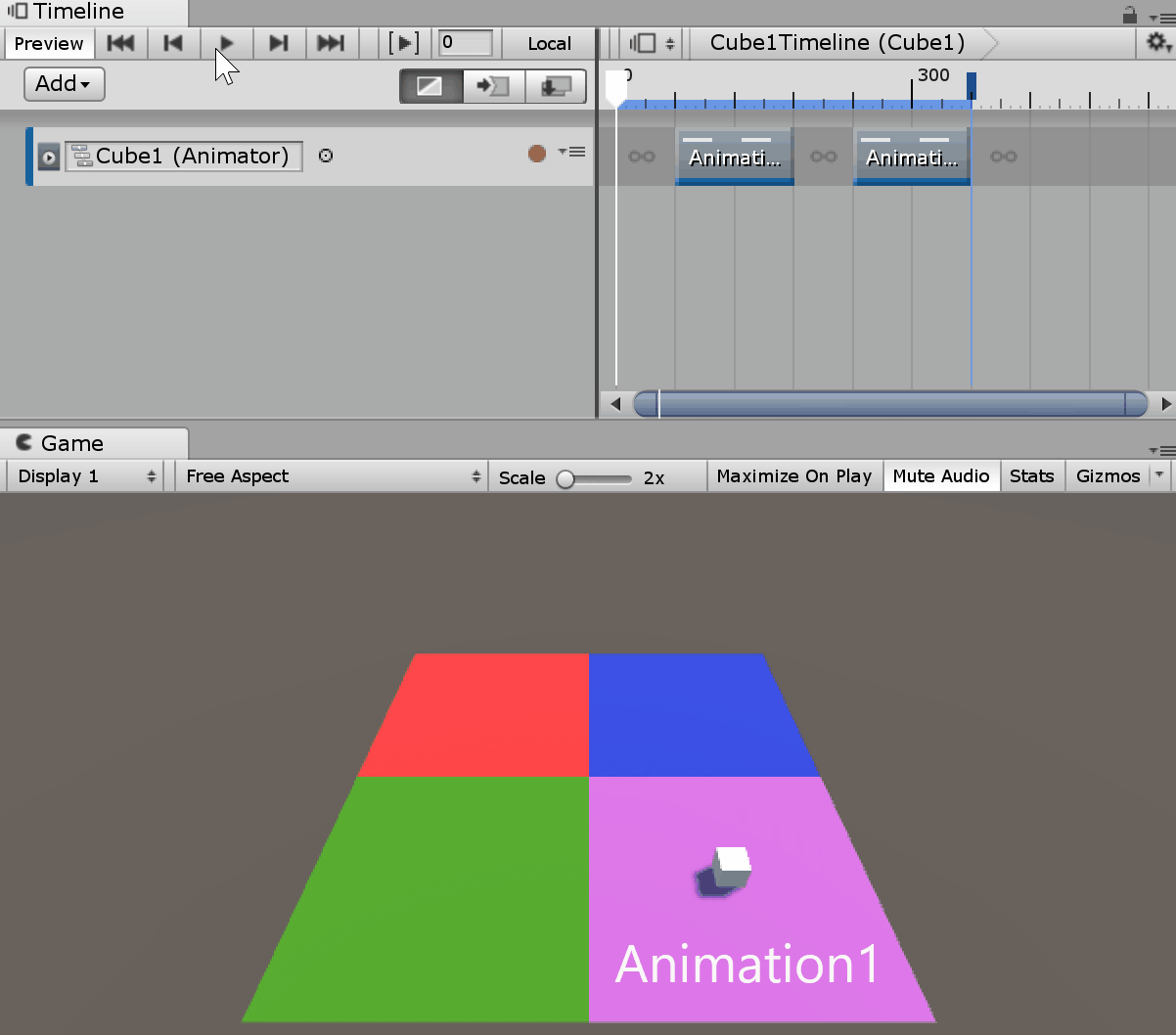 Animation切り替え（1）