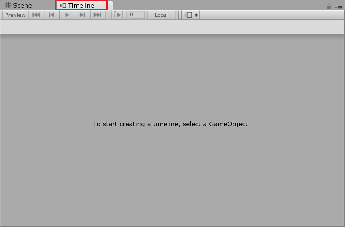 タイムライン初期画面