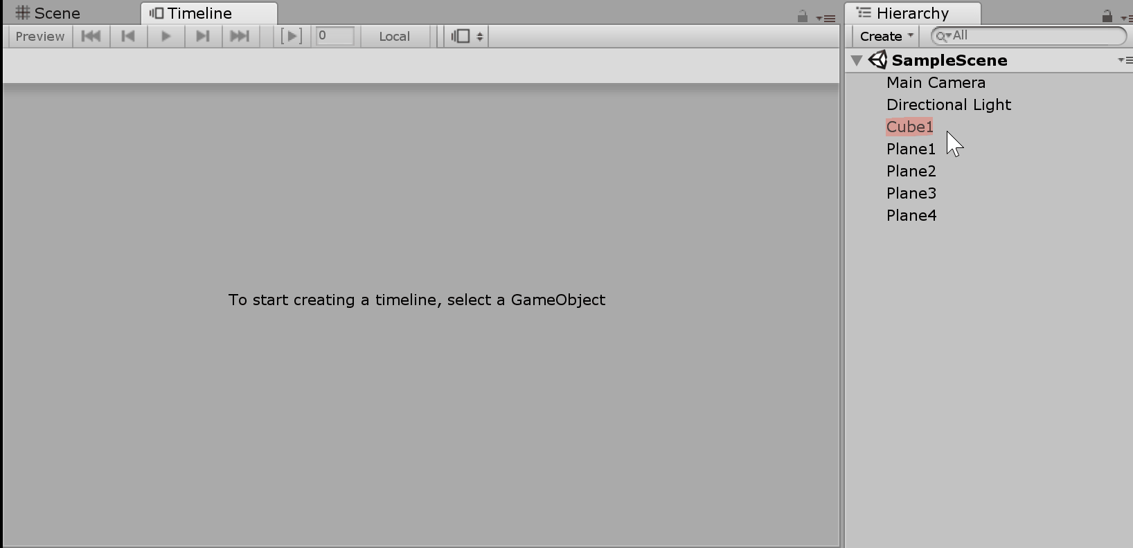 タイムライン追加1