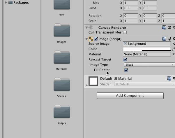 Panel色設定ウィンドウ表示