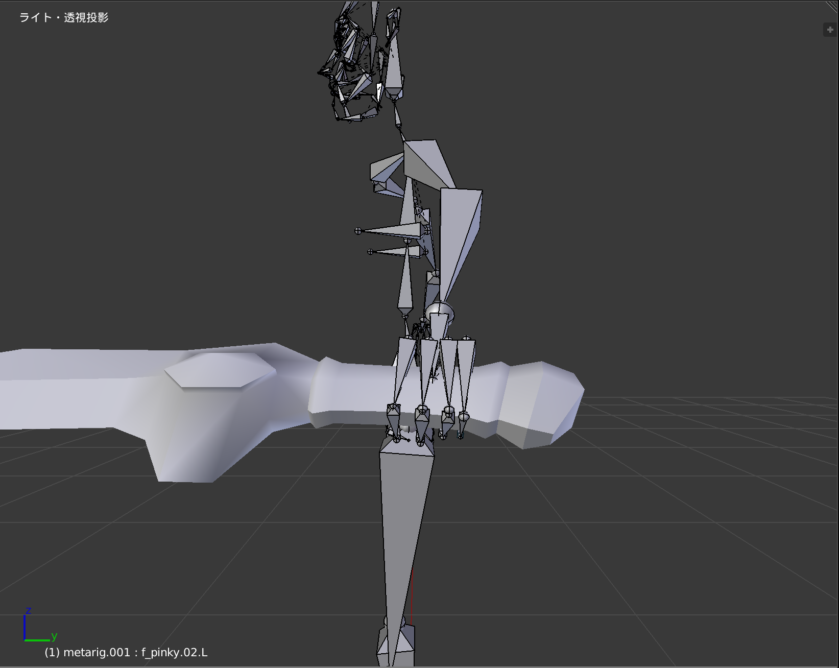 Blender_武器アセット保持_側面