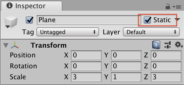 フィールドをStaticに変更