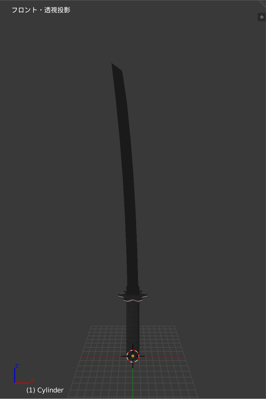 Blender 入門 第2回 マテリアル設定 モデリング仕上げ 日本刀をモデリングしてみよう Xr Hub